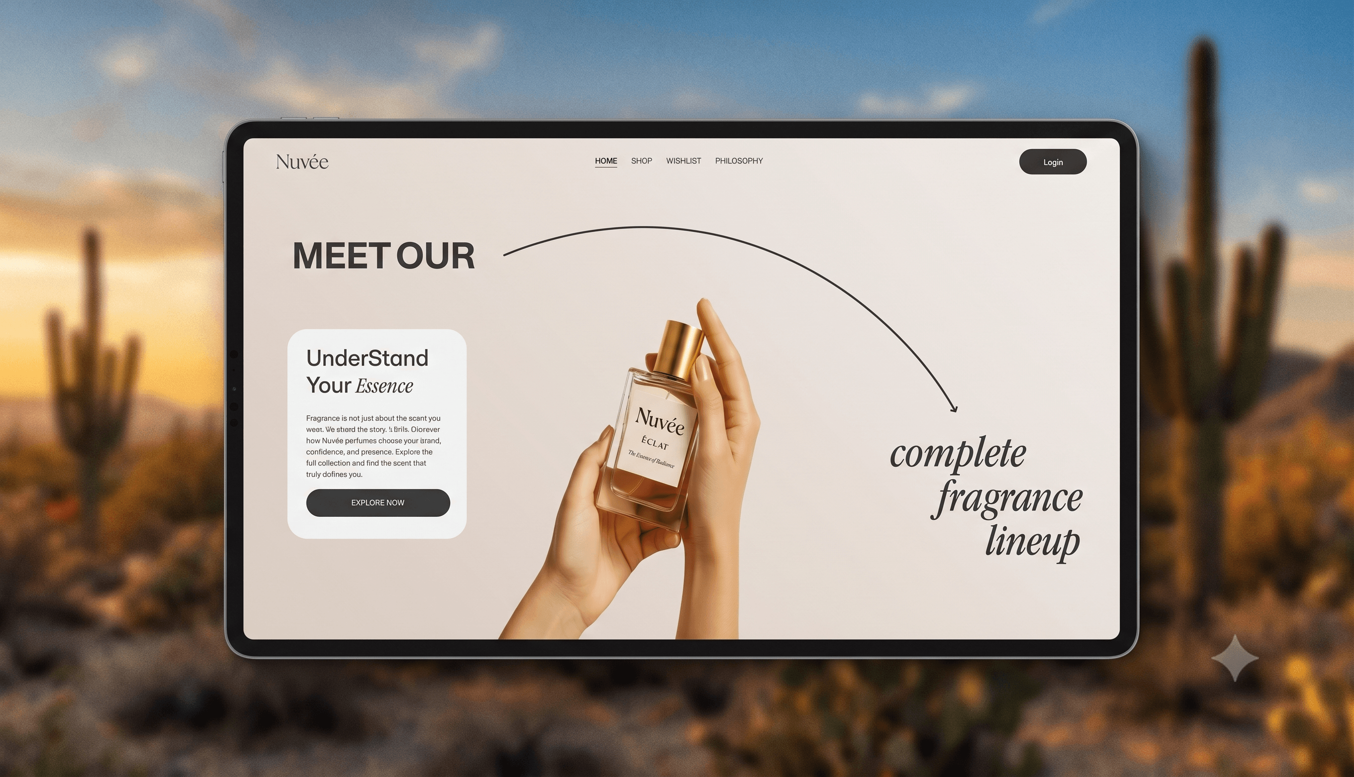 Nuvée Perfume Ecommerce